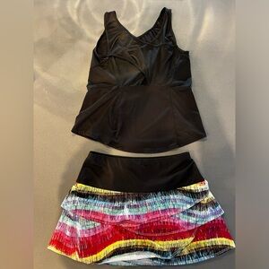 TENNIS outfit, super cute excellent condition ruffled skirt size small!